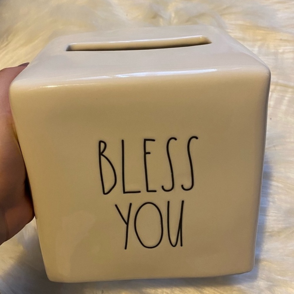 Rae Dunn | Bless You tissue box